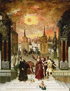 Antoine Caron Dionysius Areopagite and the eclipse of Sun oil on canvas
